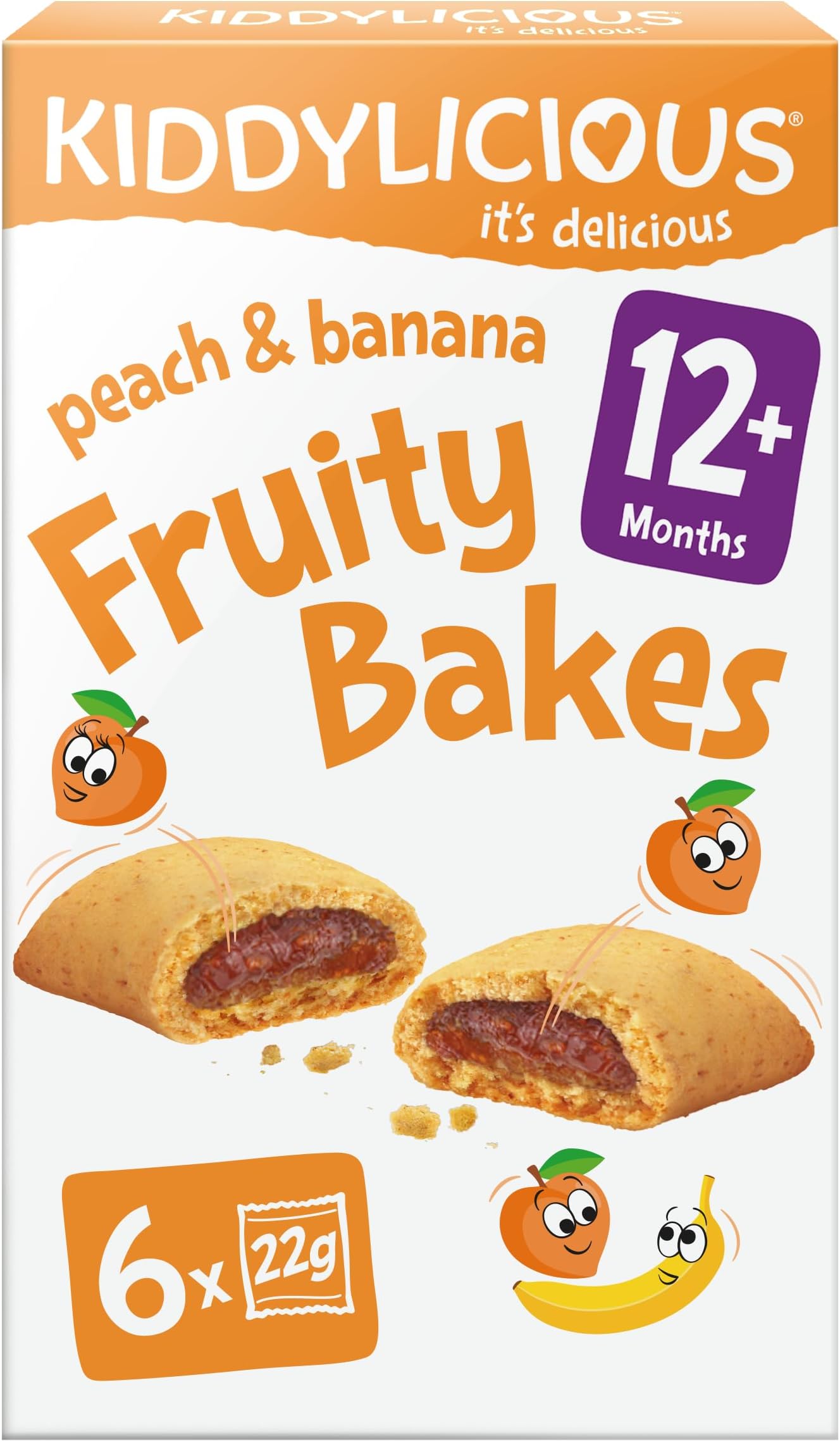Fruity Bakes & Peach 159g