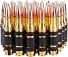 Evike - Mock M60 Linked Ammo Cartridge Belt Fake Dummy ShellBullets - Set of 12
