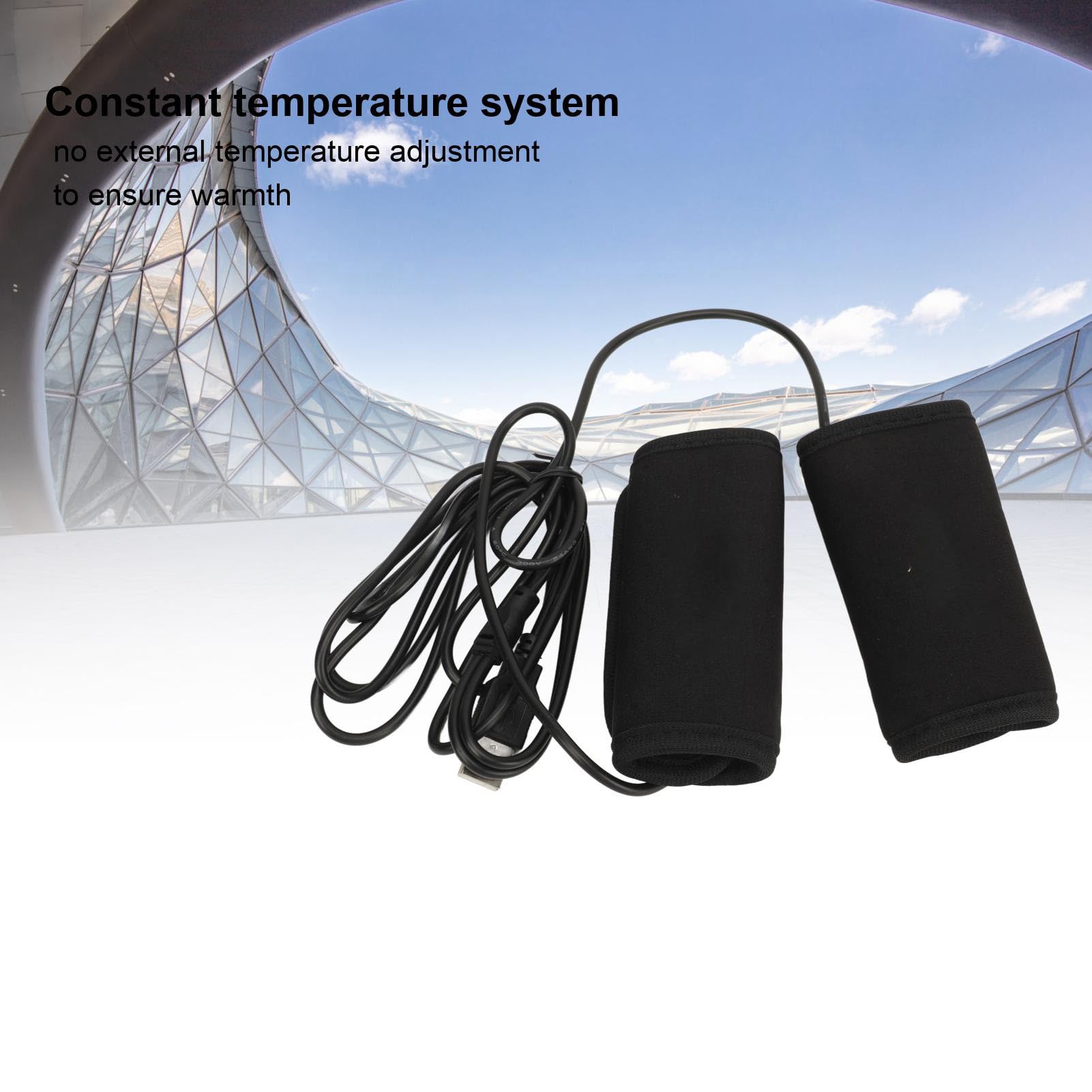 Chauffe-Guidon Moto USB 5V - Poignées Chauffantes Avec 3 Températures Pour Hiver, Universel Et Facile à Installer