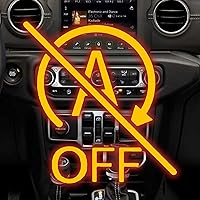 Vista 6 de Eliminador de Arranque y Parada Automática Compatible con Jeep Wrangler Gladiator 2019 2020 2021 2022 2023 2024 Motor Autostop Automático A-Off