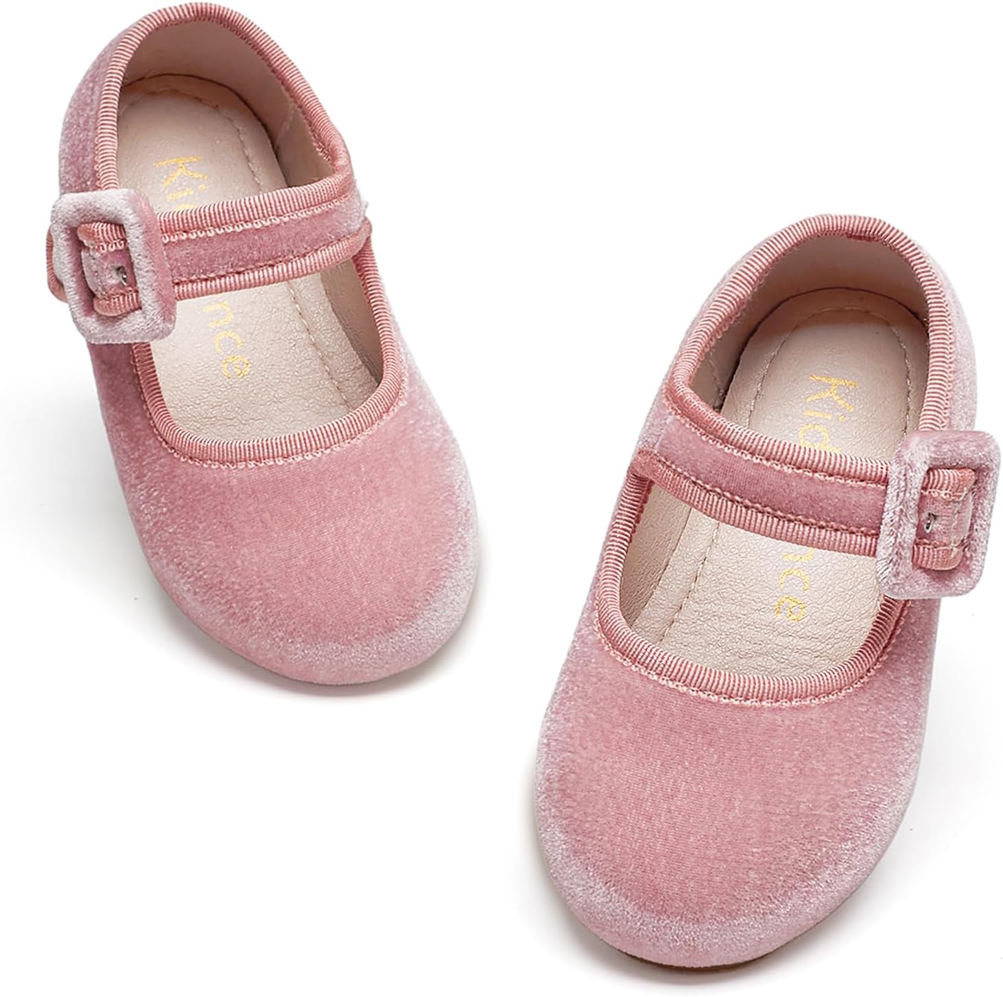 Kiderence Little Toddler Girls Dress Shoes Ballerina Ballet Flats Kids Mary Janes
