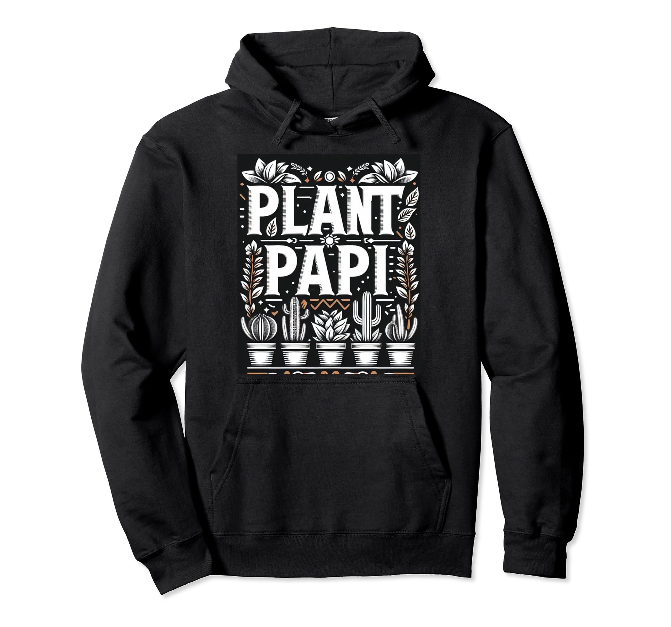 Plant Papi Father’s Day Father figure Dada Poppy Old boy Dad Pullover Hoodie