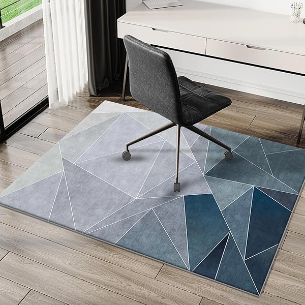 Anyuainiya Anti-Slip Desk Chair Mat for Carpet