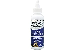 Zymox Ear Cleanser: Soothe Your Dog's Ailing Ears with Bio-Active Enzymes