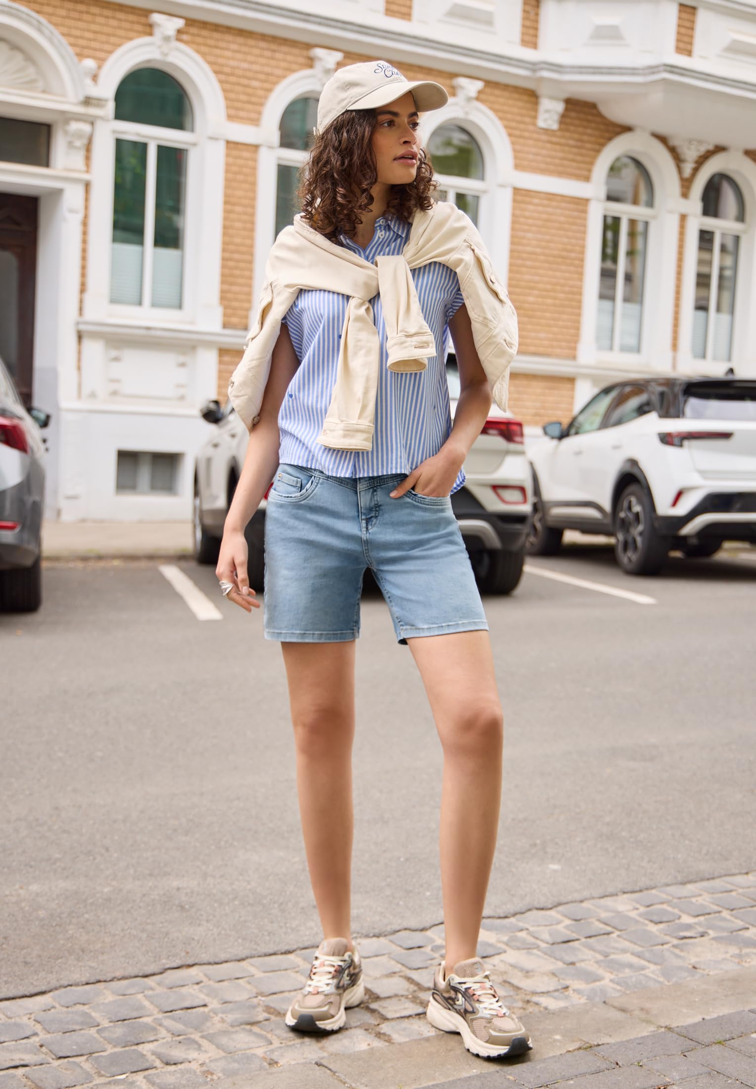 Street One Studio Damen Jeansshorts 3818462