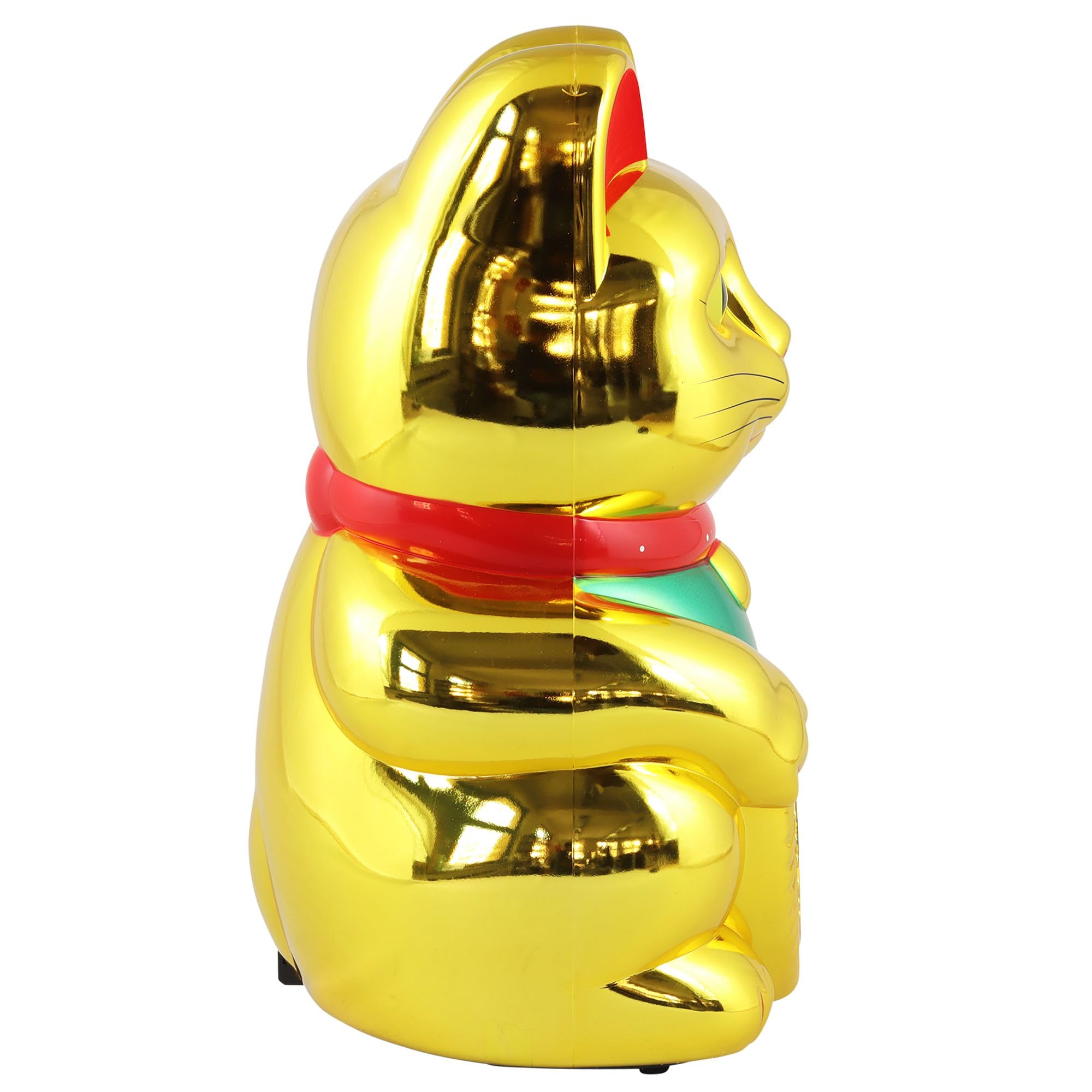 Freak Scene Agitando Gato Chino - Maneki Neko - 35 cm - Oro