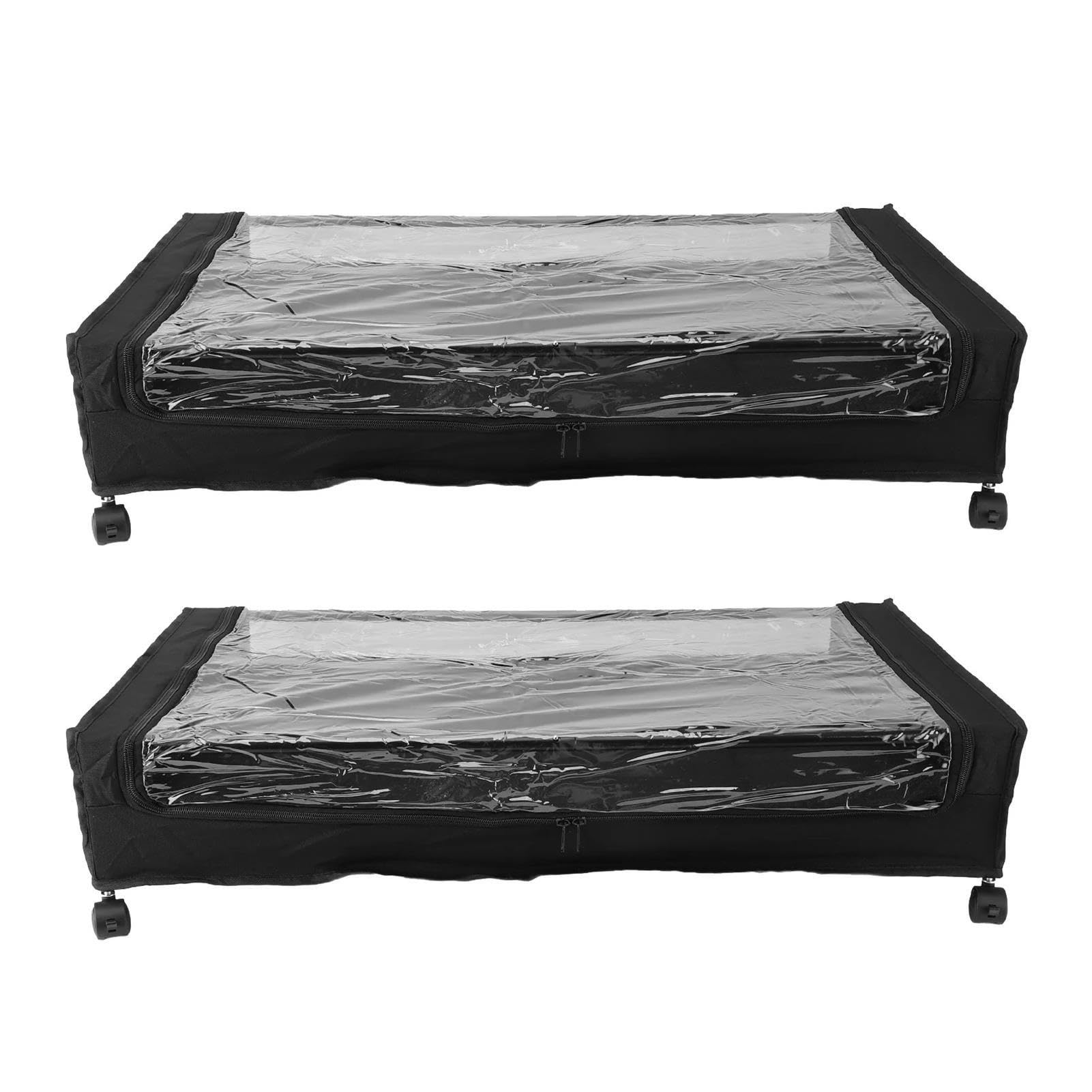 Unterbett Stauraum mit Rollen Unterbett-Organizer. Unterbett-Aufbewahrung