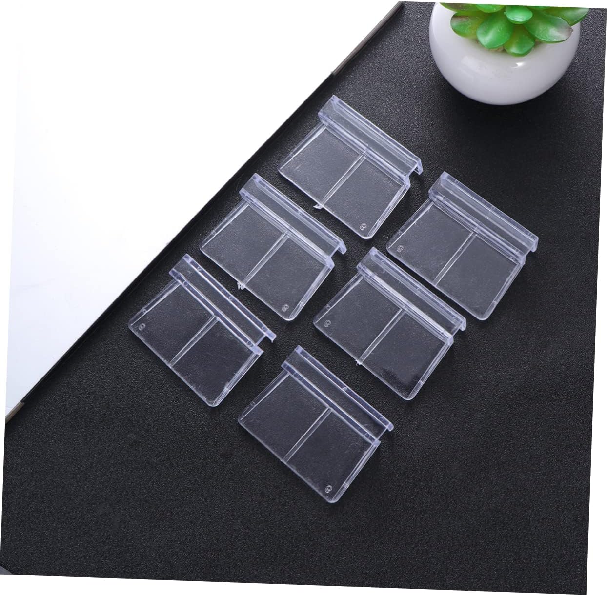 Yardwe 3sets Practical Aquarium Rack Fish Tank Cover Support Bracket Safe for Fish Tank Small Pets 12pcs*3