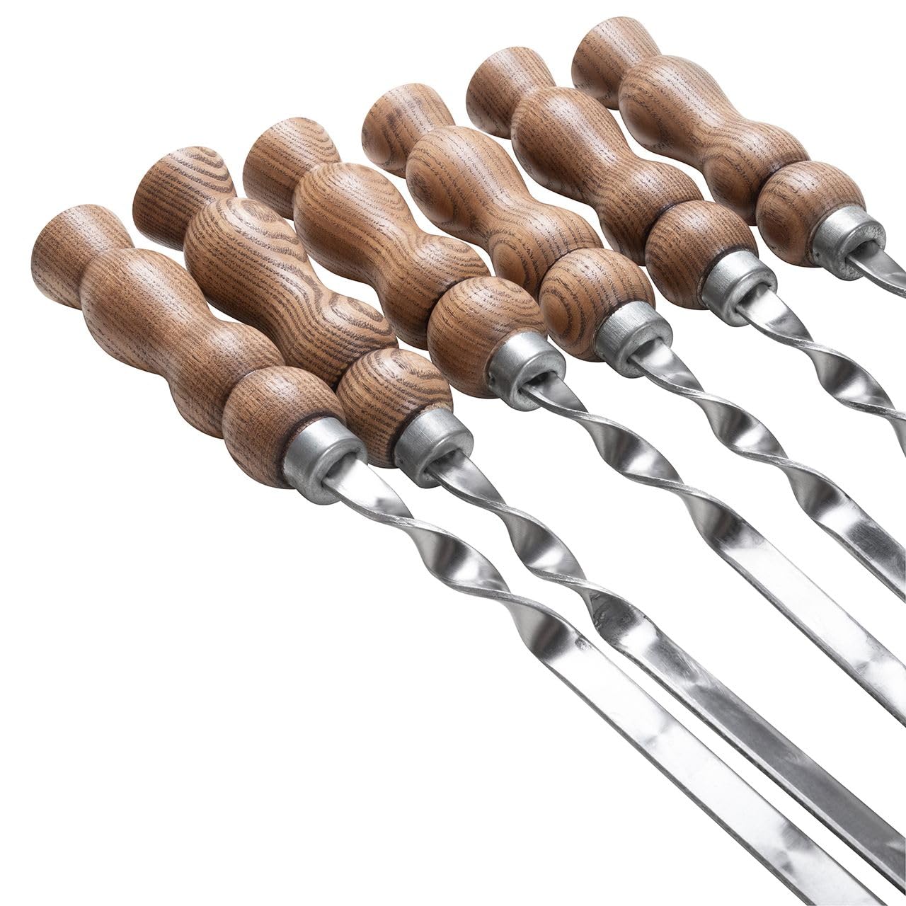 Pinchos para barbacoa, 6 unidades, Shashlik Shampur Kebab