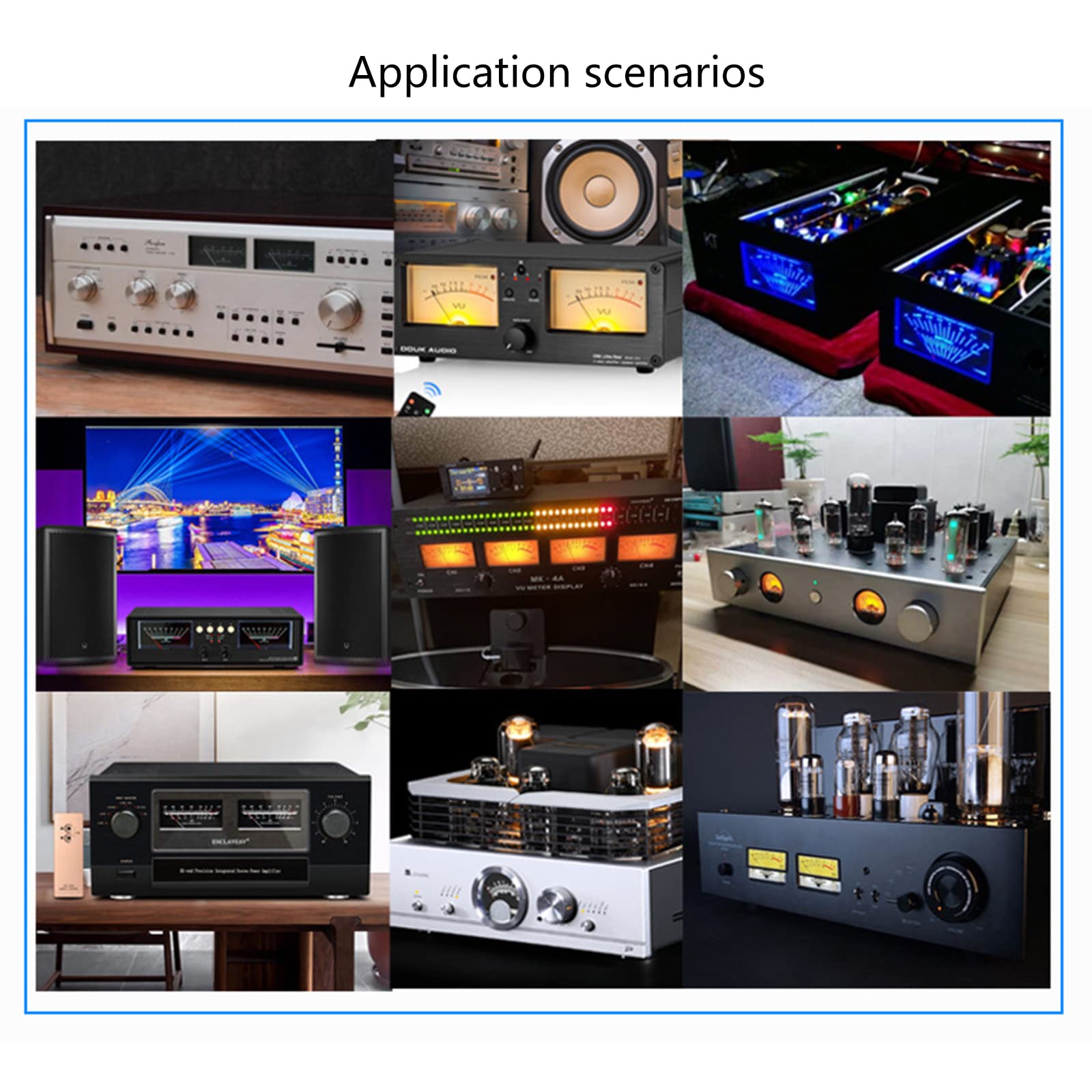 YZYDF High-Precision Meter for Home Improvement Studio Home Panel Meter Header Sensitive