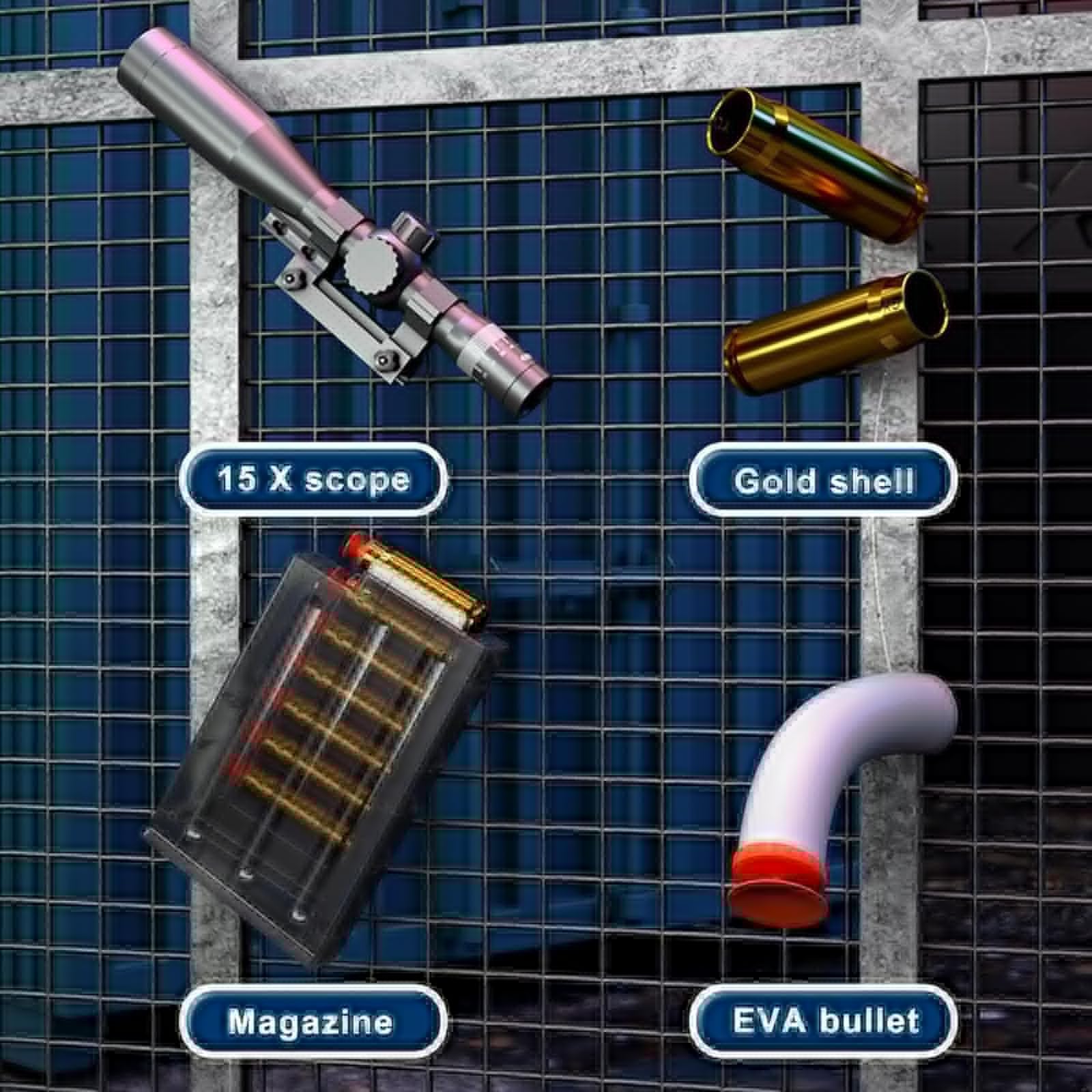 Pistolet Jouet en Mousse Souple, Fusil de précision pour Enfants, 80 cm de Long, Convient aux Adolescents à partir de 6 Ans.