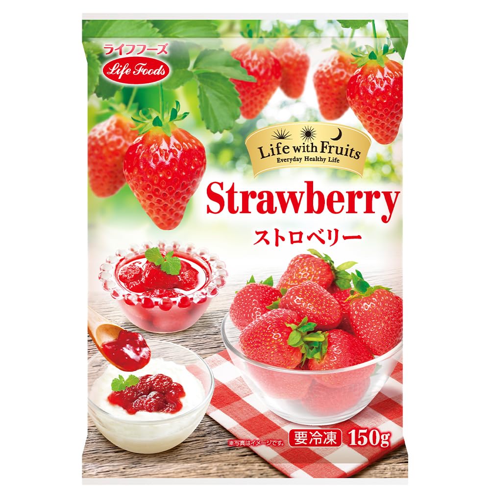 Amazon.co.jp: [冷凍] ライフフーズ ストロベリー 150g : 食品・飲料・お酒