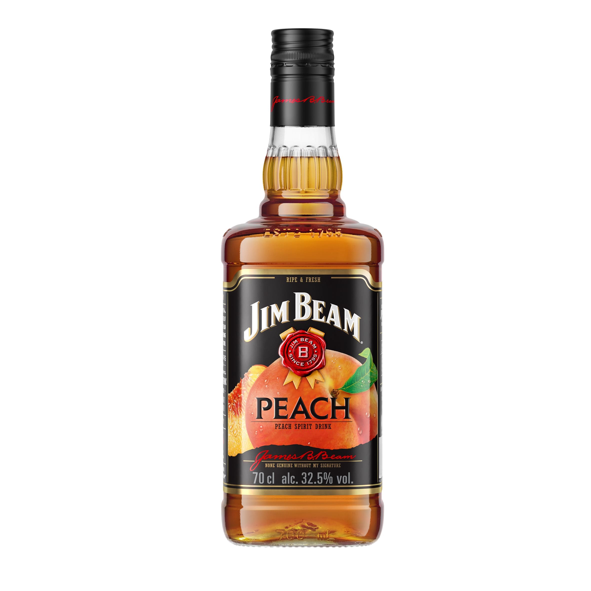 Jim BeamPeach Bourbon Whisky, 70 cl