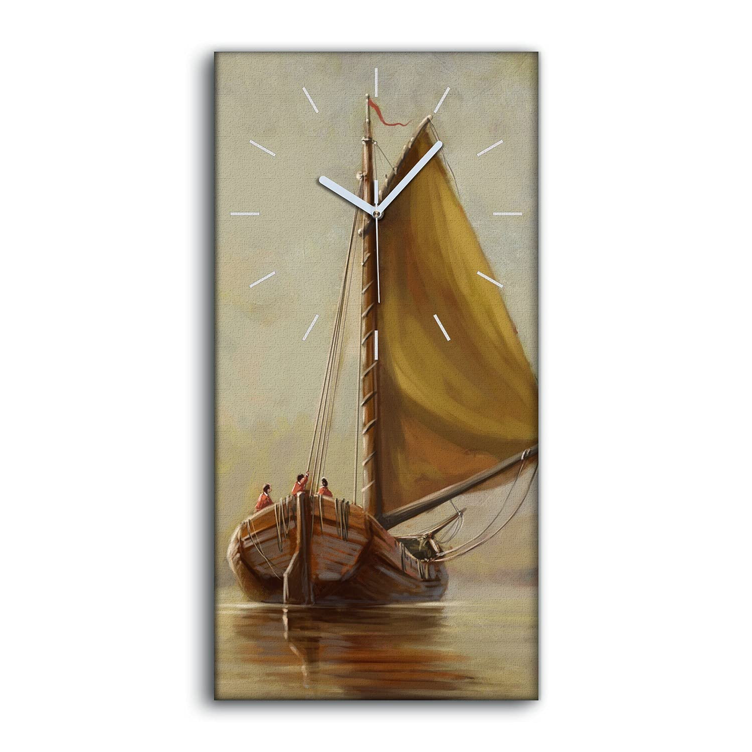 Horloge sur Toile silencieuse sans tic-tac pour retrouver le sommeil dans sa chambre