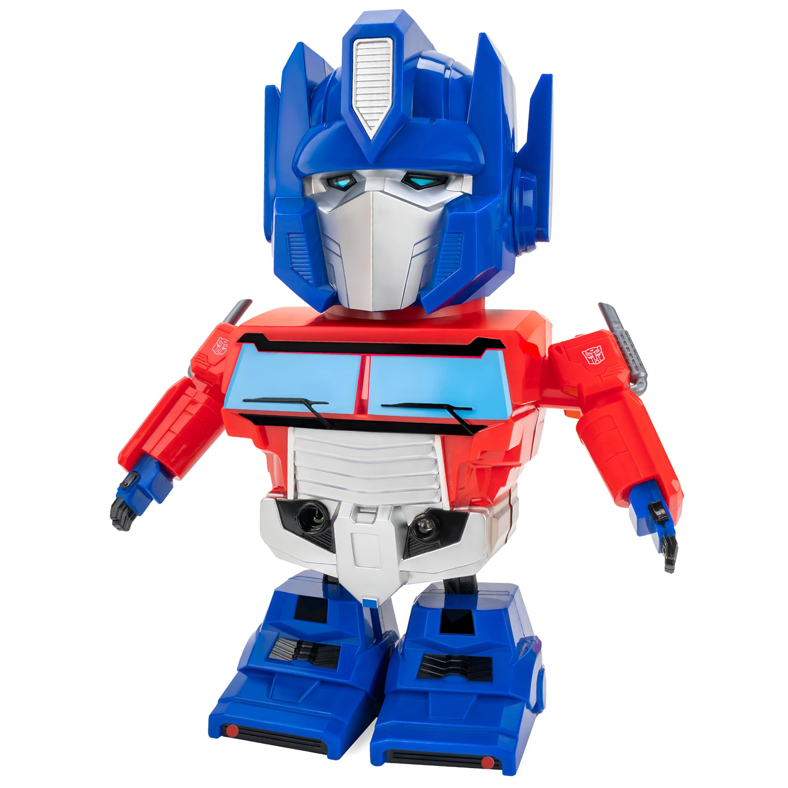Photo 1 of ****It has a broken leg.***World Tech Toys Transformers Optimus Prime LED Dancing Robot with Sound & Music – Gesture Control, Light?Up Transformer Toy for Kids 6+
