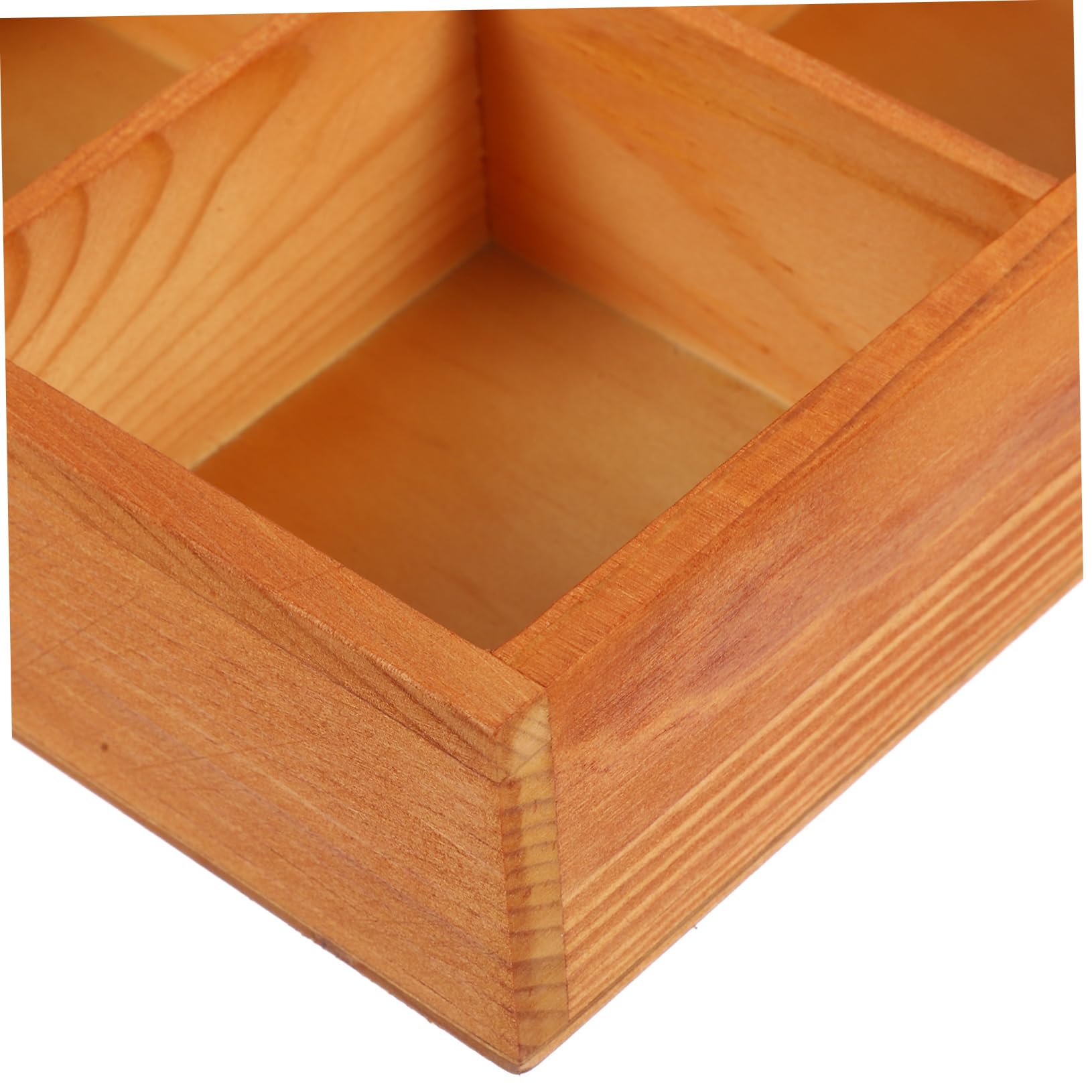 VICASKY Organizer Cassetto in Legno per Guardaroba, 12 Scomparti, Contenitore per Calzini, Biancheria Intima e Cravatte, Resiste alla Deformazione