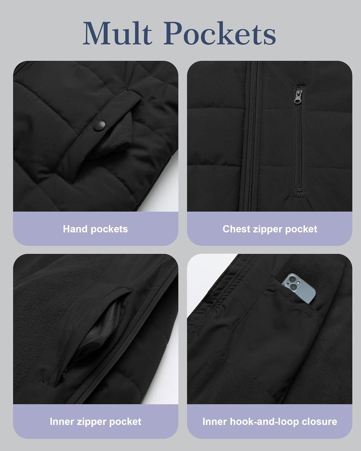 CREATMO US Women's Plus Size Winter Coats Long Puffer Jacket Fleece Lined Parka Removable Fur Hood Available in 1X To 5X - Image 7