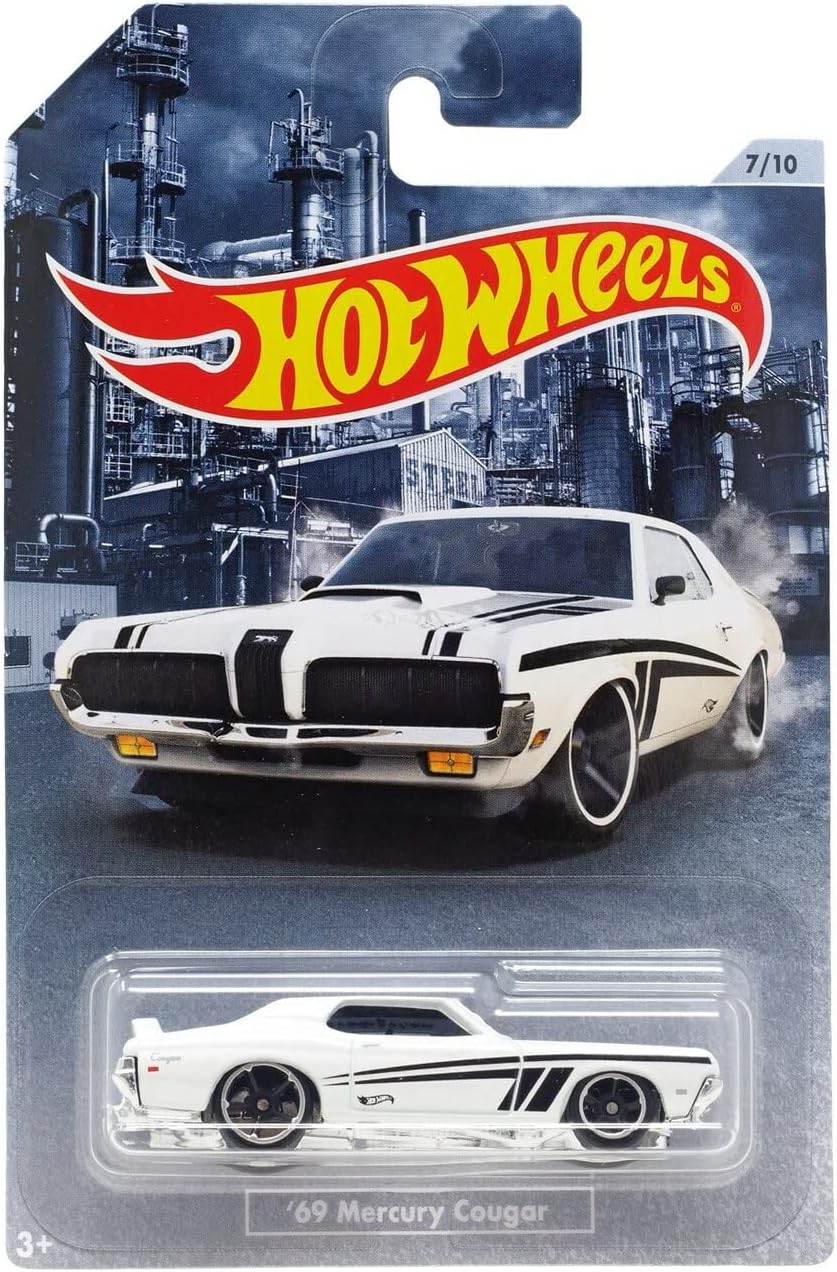 2020 American Steel Muscle Car Series '69 Mercury Cougar 7/10 White