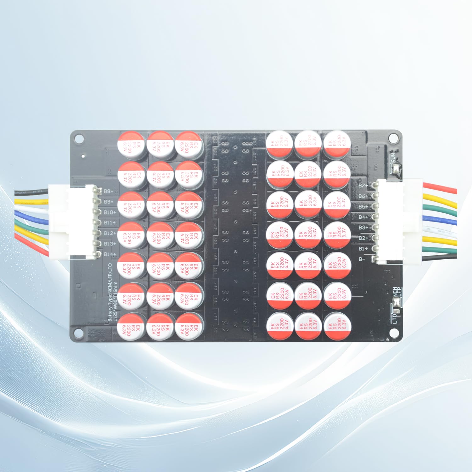5,5 A 9S-14S Smart Active Balancer Equalizer 5 mV Precision | kompatybilny z Li-ion/NCM/LiFePO4