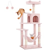 Feandrea Albero per Gatti Alto 143 cm, Tiragraffi per Gatti