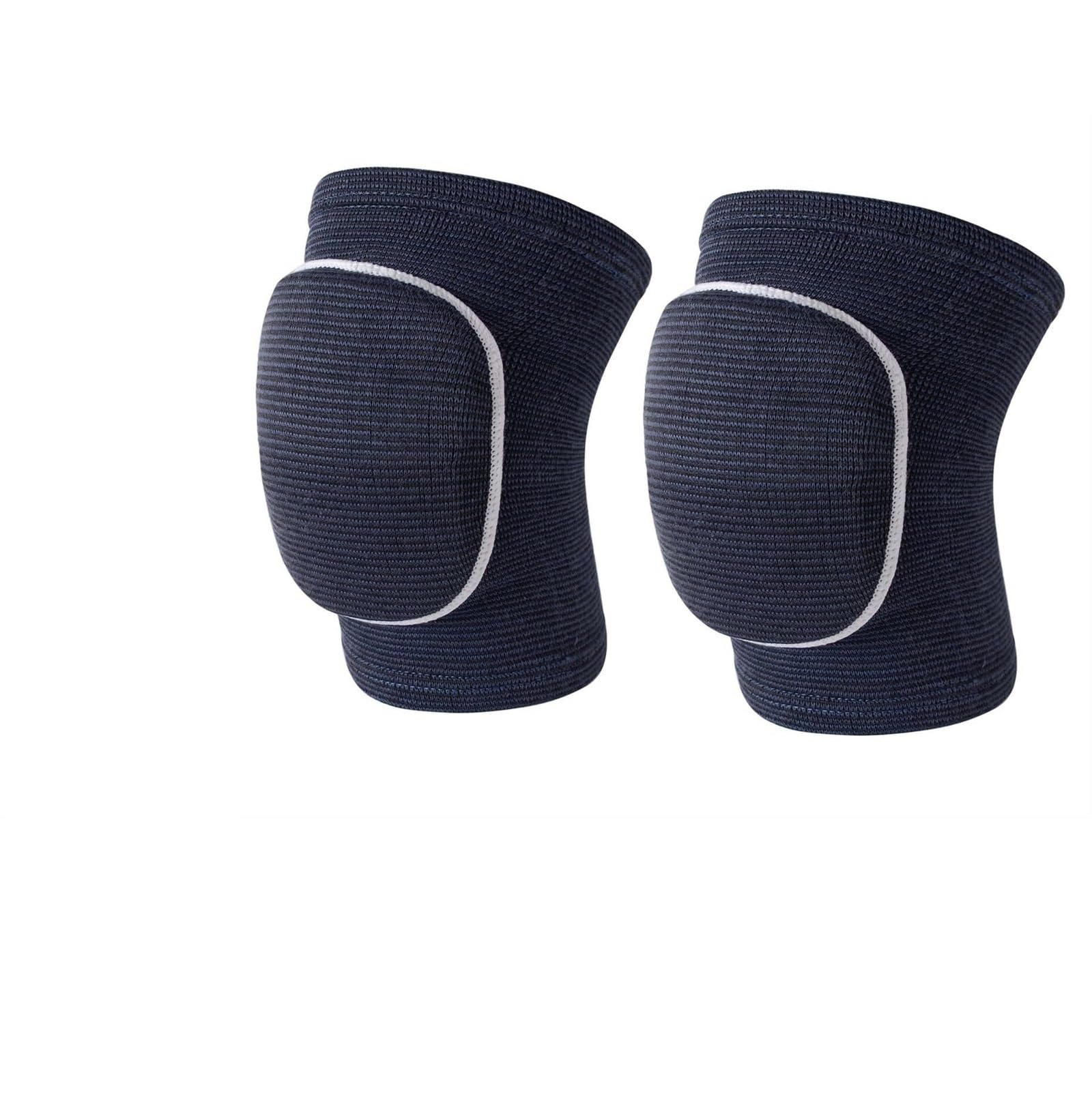 Rodilleras Rodilleras de baile, rodilleras elásticas, rodilleras antideslizantes, rodilleras suaves y transpirables, rodilleras de yoga y voleibol Rodilleras Elasticidad(Black,S)