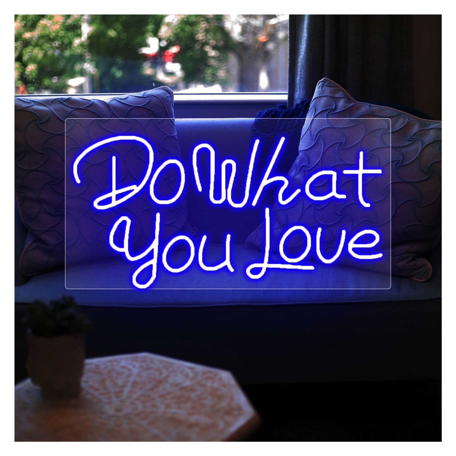 おしゃれネオンサイン「DO WHAT YOU LOVE」インテリアライト Amazon.co.jp: LED ネオンサイン カスタマイズ可能 Led Do What You