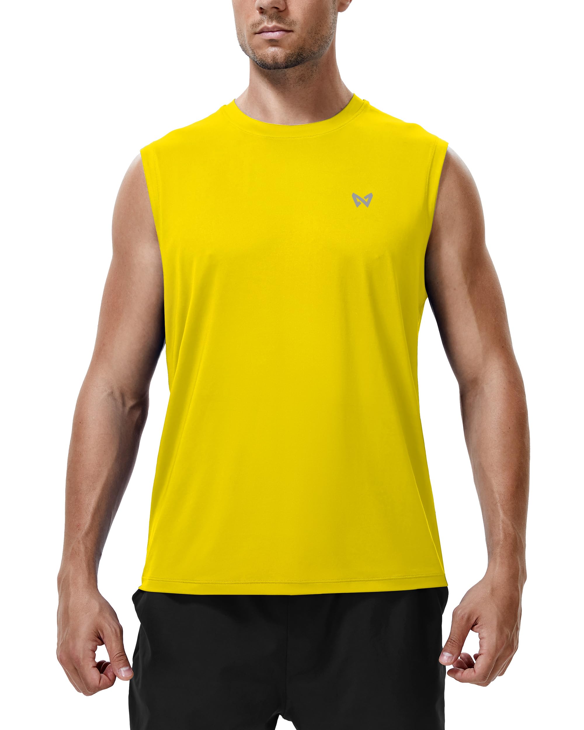 ZovioBox Tank Top Herren Ärmelloses Sportshirt, Atmungsaktiv Schnelltrocknend UPF 50+, Muskelshirt für Gym Training und Outdoor