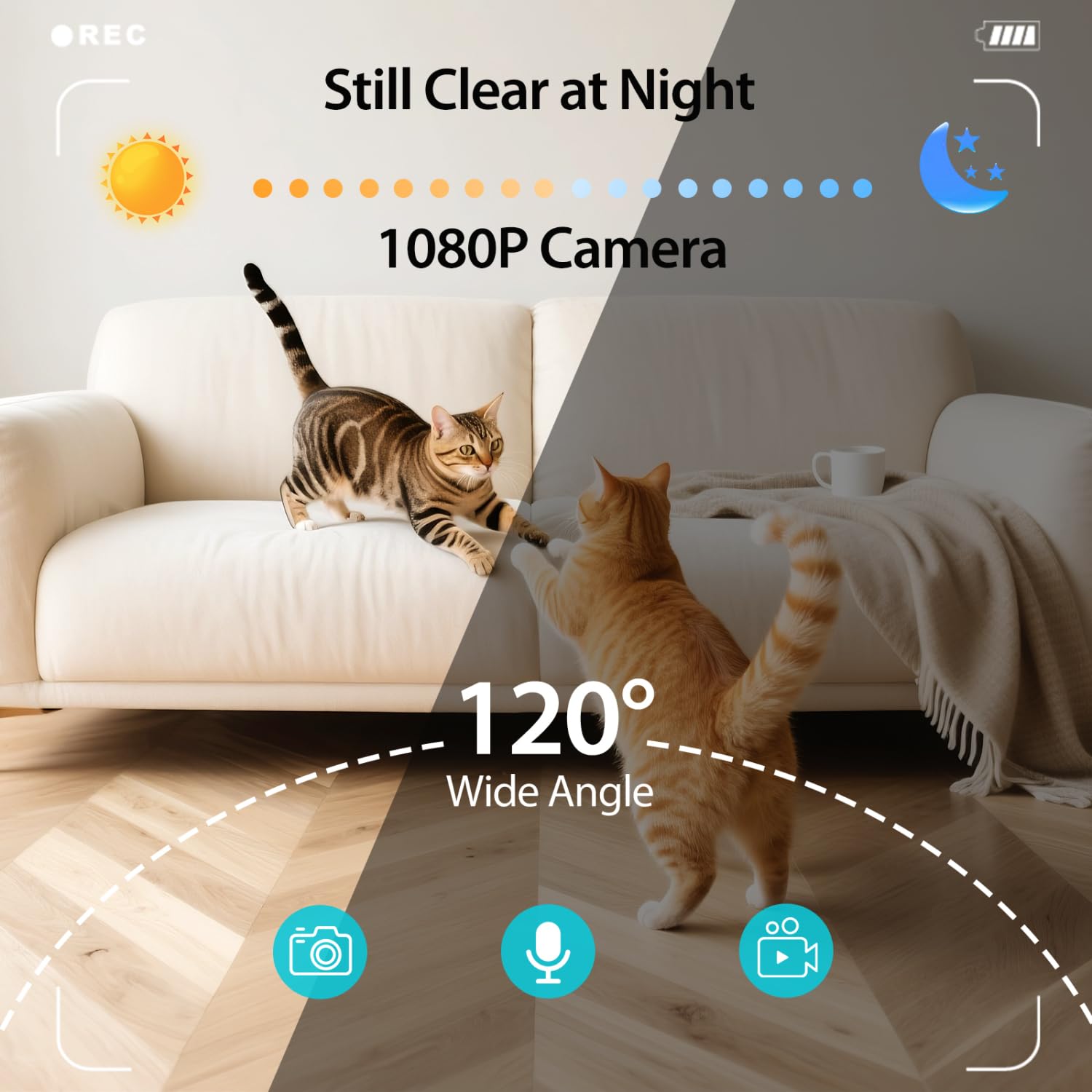 Nobleza Comedero Gato Automático 6L con Cámara 1080P 120°: App Control, WiFi 5G/2.4G, Audio Bidireccional, Llamadas Mascotas, Detección Movimiento + Sello Hermético ¡Control Remoto Total!