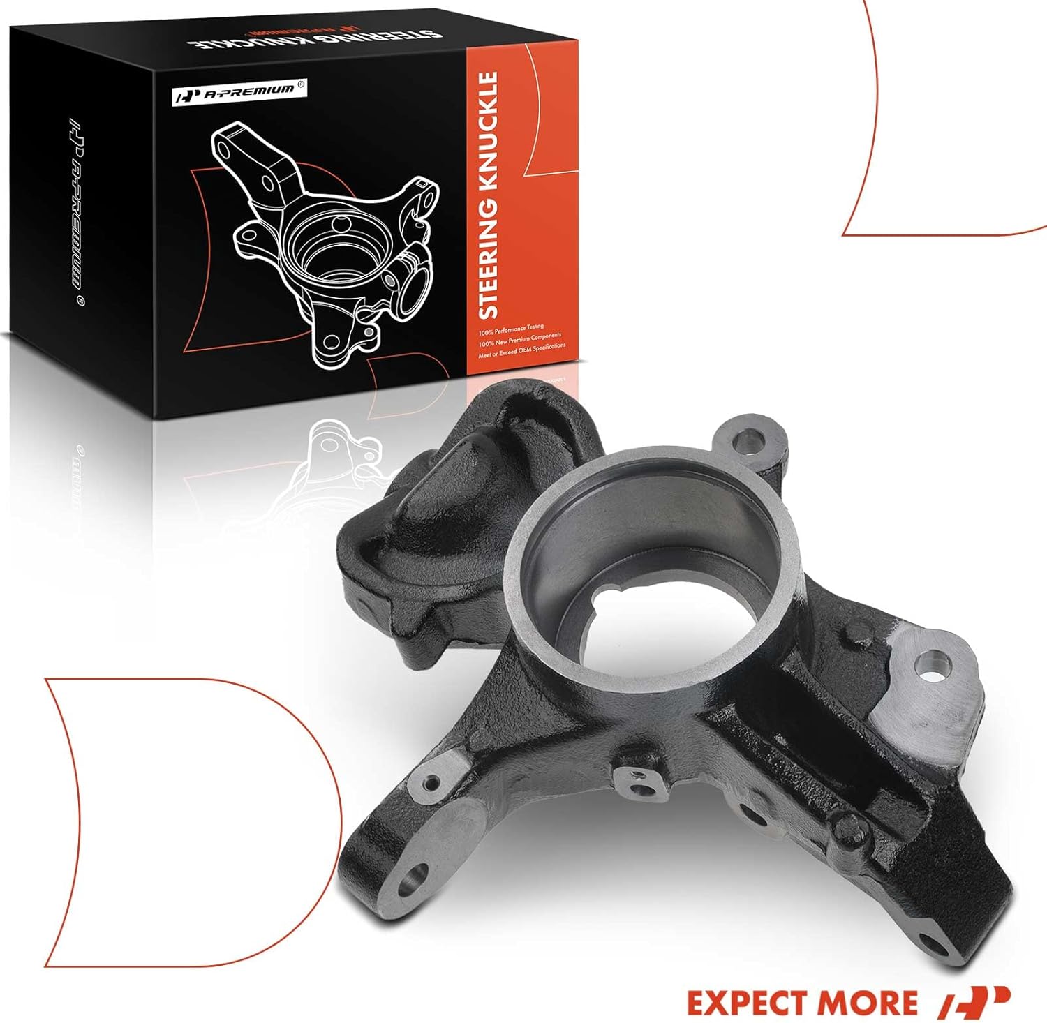 A-Premium Front Right Suspension Steering Knuckle Compatible with Dodge Sprinter 2500 2007-2009 & Mercedes-Benz Sprinter 2500 2010-2017, Passenger Side