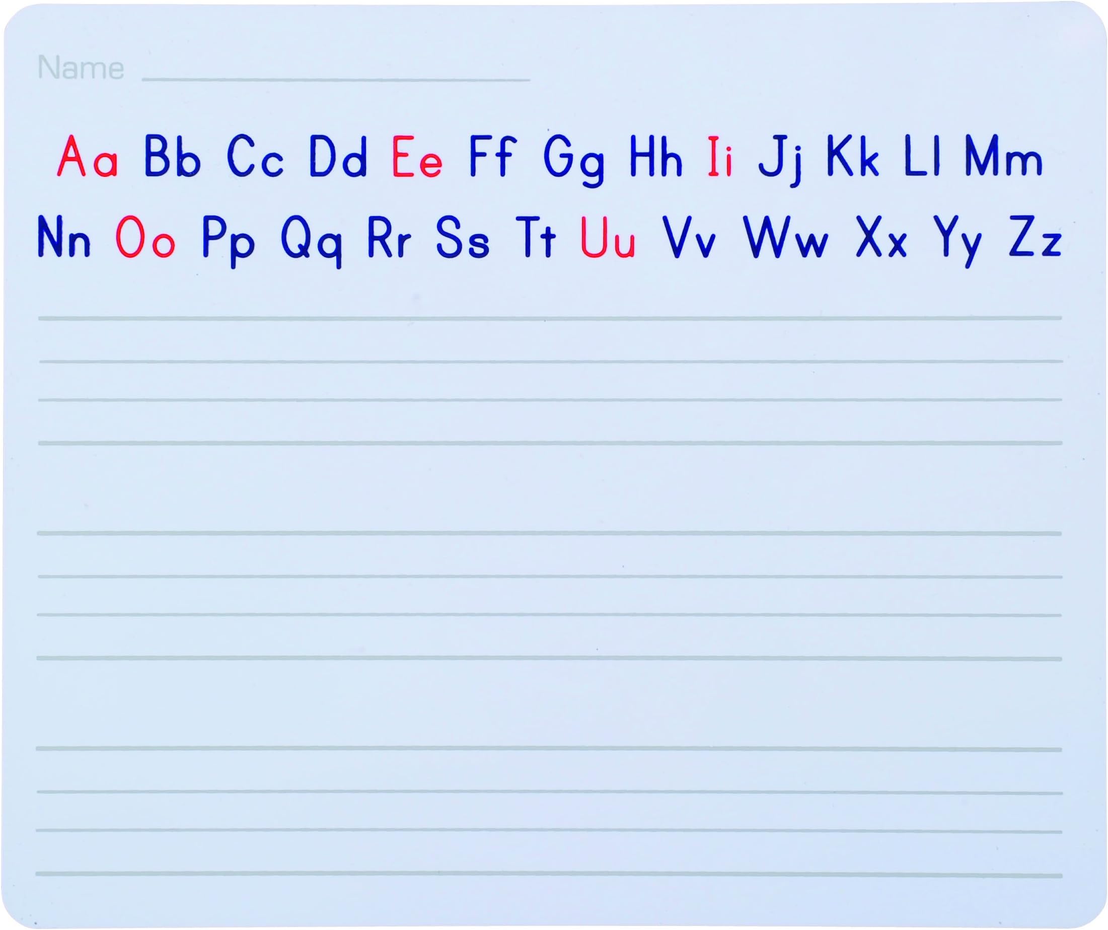 Spaceright Europe 99030LV/100 Show N Tell Flexible Letter Vowels Lapboard (Size A4, Pack of 100)