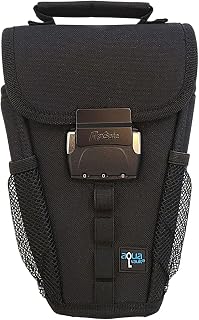 AquaVault Portable Travel Safe – Classic Anti-Theft, Nylon Cut-Resistant Lockbox for Beach, Pool, Hotel, and Outdoors (Black, Classic)