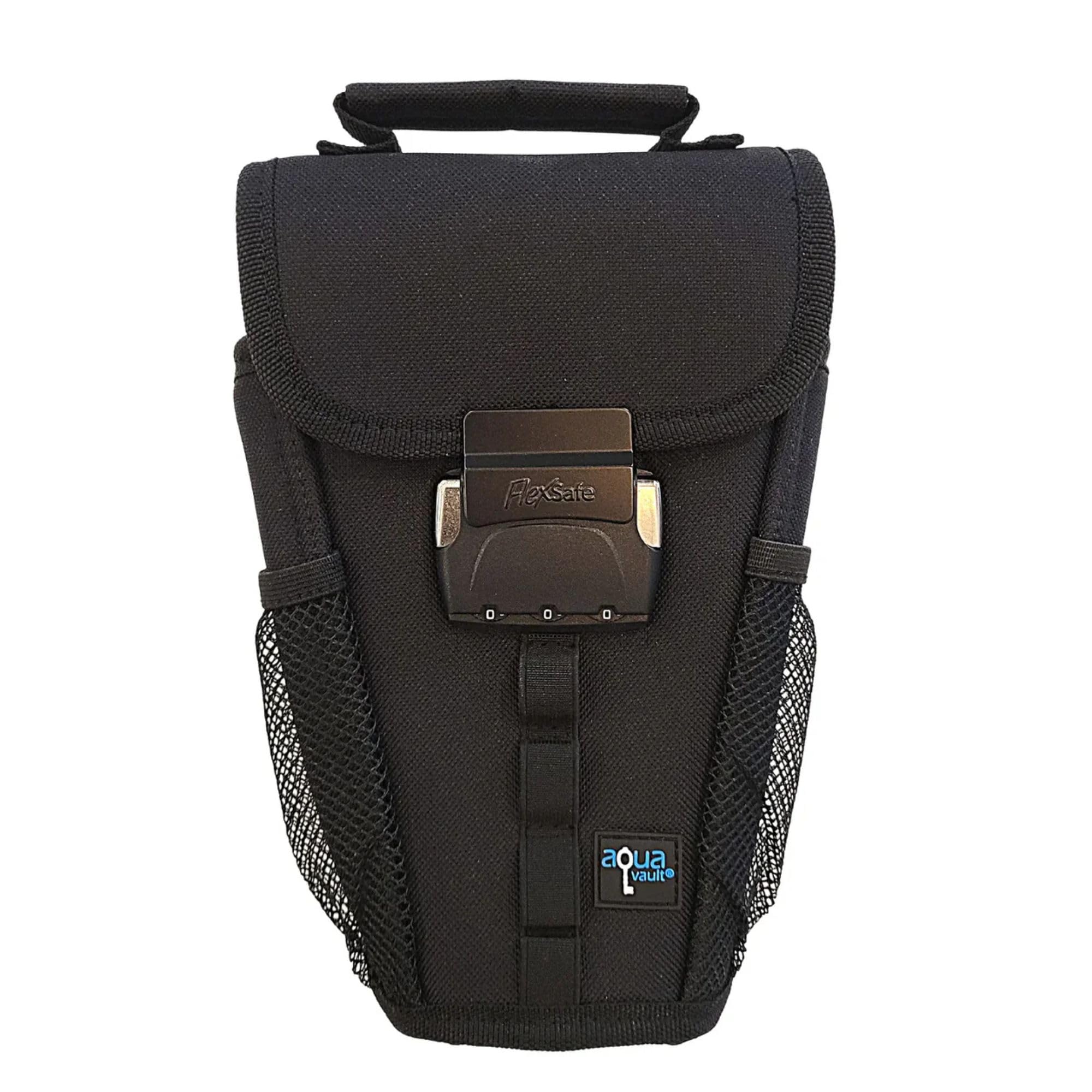 FlexSafeby AquaVault (As Seen on Shark Tank): Anti-Theft Portable Beach Chair Safe and Travel Vault. Packable, Lightweight & Slash Resistant. Use at The Beach, Pool, Waterpark, Cruise Ship, More.