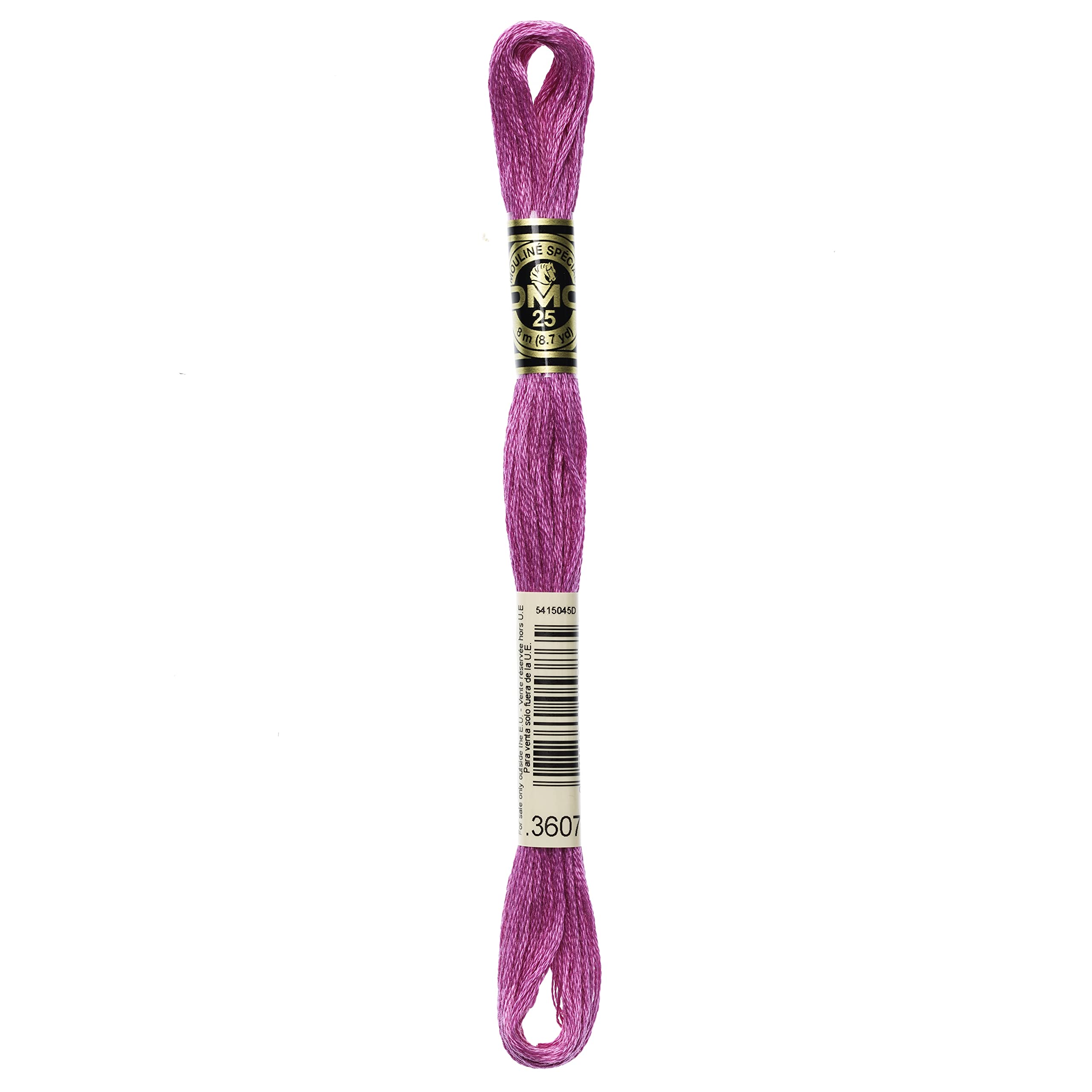 Dmc 6-Strand Embroidery Cotton 8.7Yd - Light Plum 6-Strand Embroidery Cotton Floss, Light Plum
