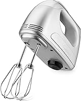 Cuisinart Power Advantage HM-7BCS 7-Speed Hand Mixer: 200W Motor, Dough Hooks, Whisk & Storage Case