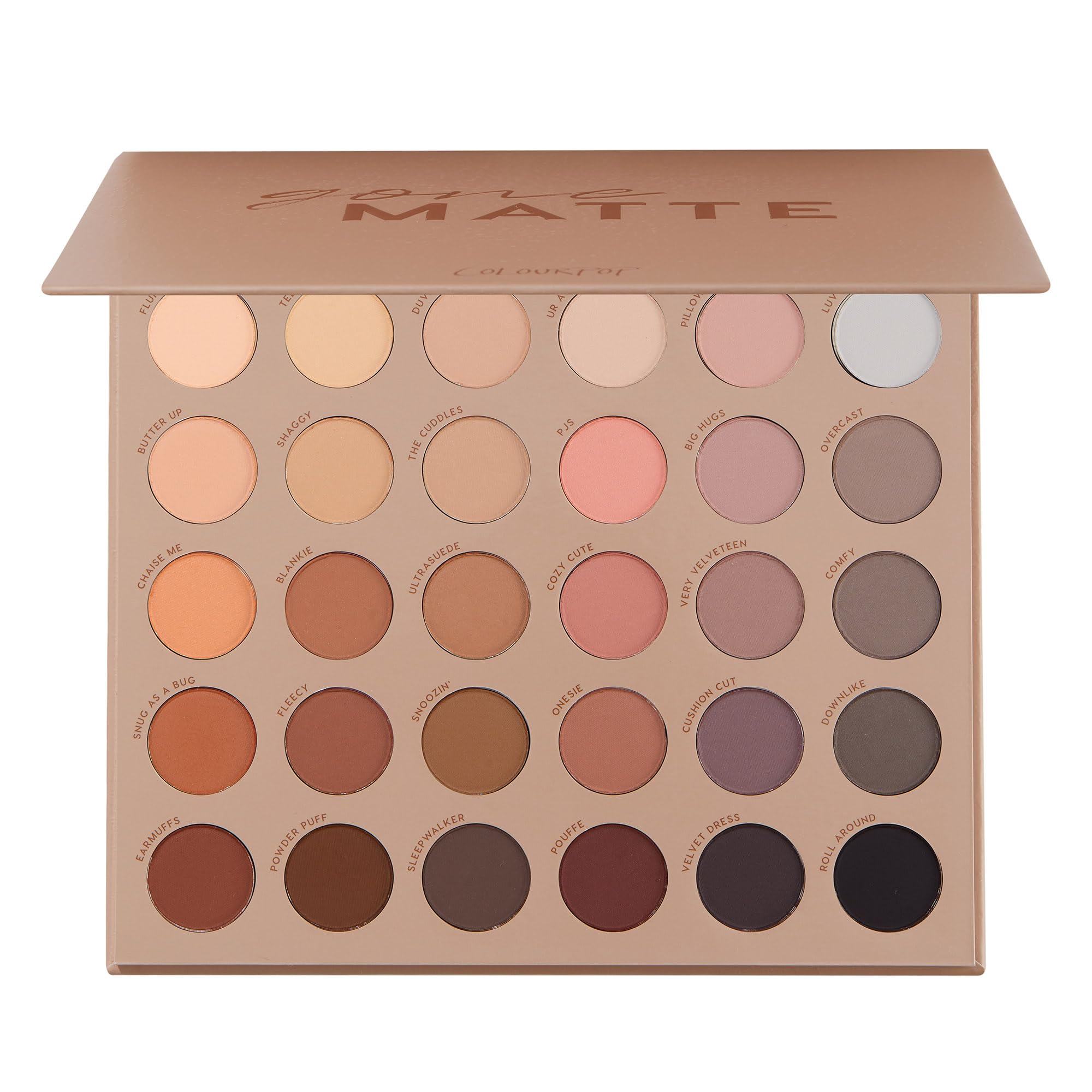 Colourpop gone matte eyeshadow palette