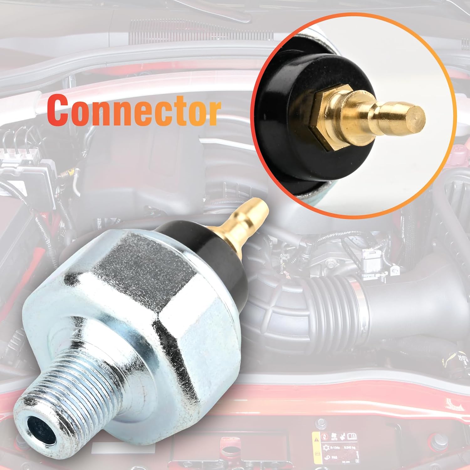 37240-P2F-A01 Engine Oil Pressure Switch Sensor Compatible with Accord Civic CR-V CRX Element Integra MDX Odyssey Pilot RL RSX TL TSX Vigor