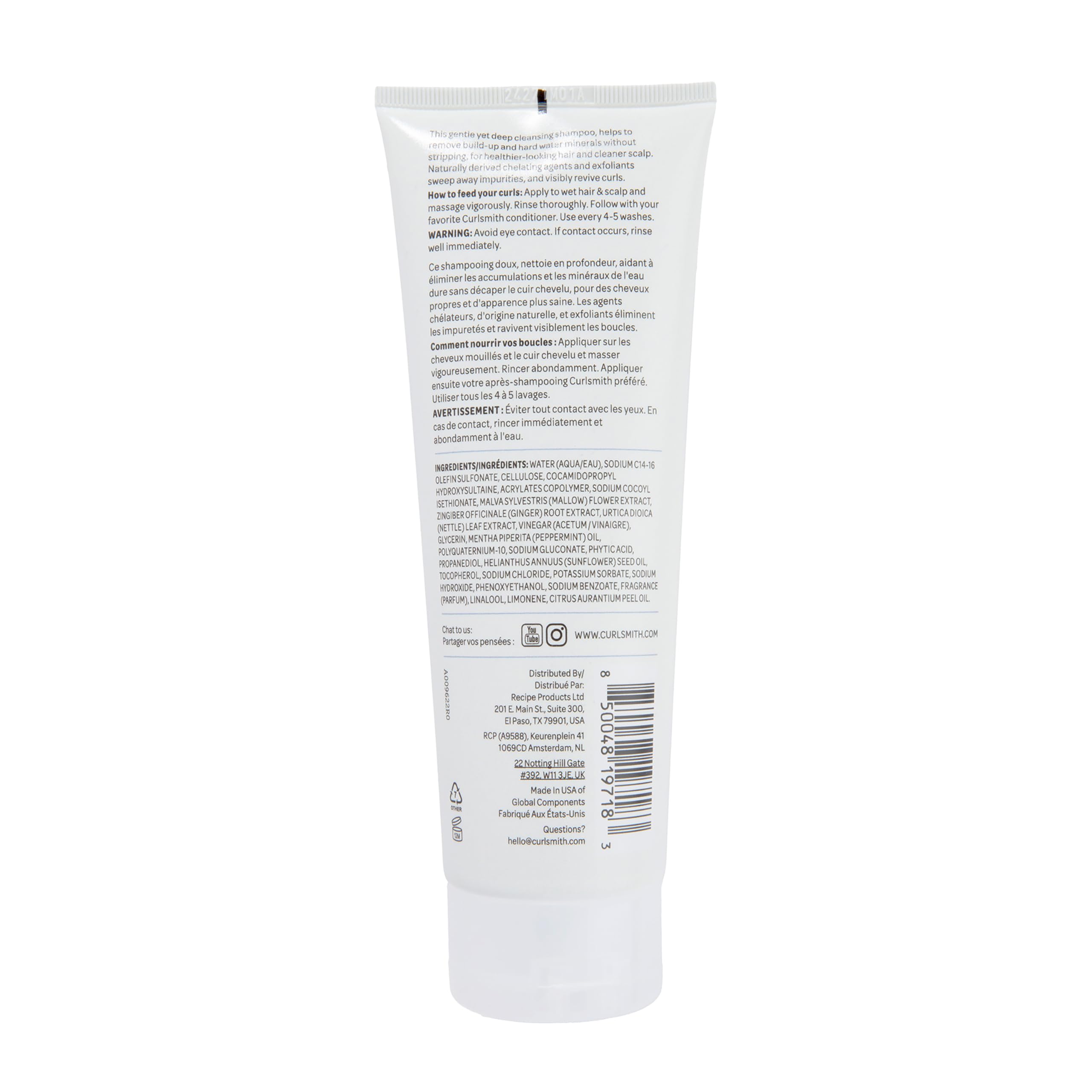 CURLSMITH Detox Shampoo - Clarifying Hair Cleanser