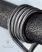 Vista 6 de Cable USB C a USB C de Anker, cable de carga rápida tipo C de 60W (1.8 m, paquete de 2) para iPhone 17 Serie, iPad mini 6 y más (Negro)