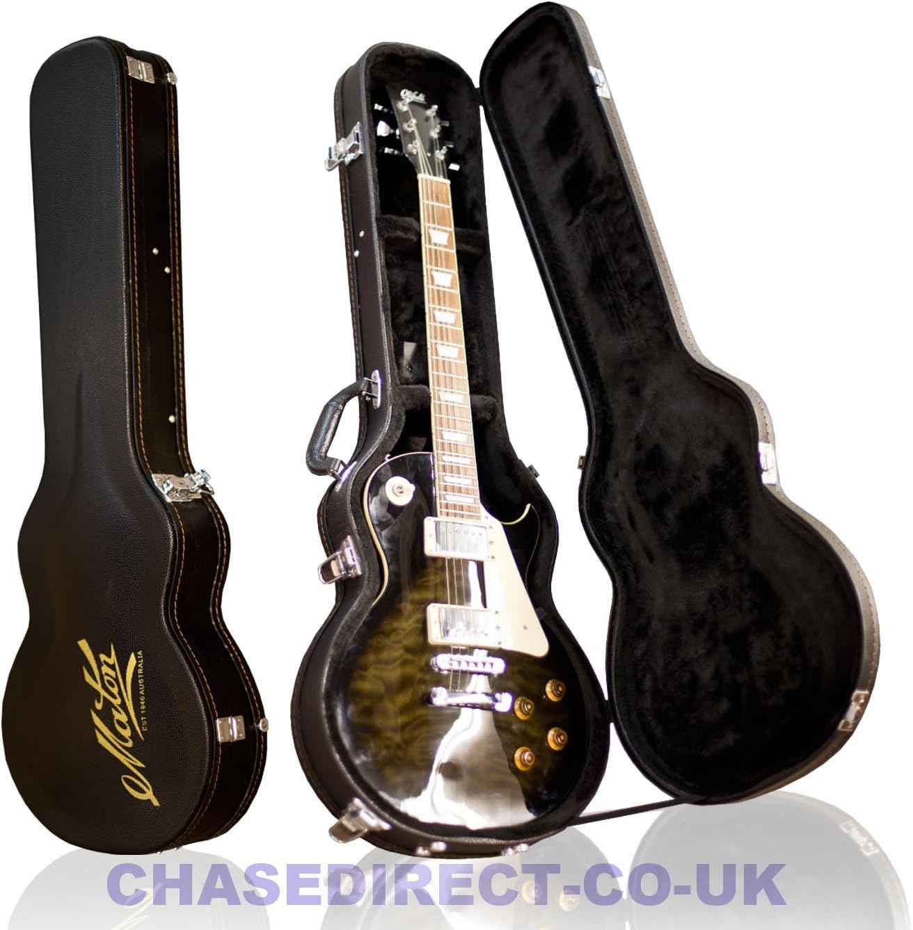 les paul style guitar case