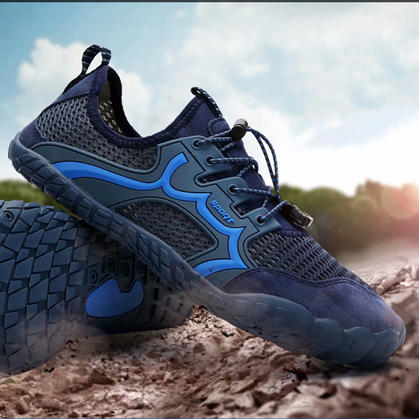 Buty do wody rafa Aquashoes mężczyźni kobiety - unisex obuwie plażowe chłopięce buty basenowe męskie surfowanie pływanie sporty wodne buty szybkoschnące lekkie