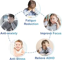 Vista 3 de Fidget Spinners transformables, 18 piezas de juguetes sensoriales divertidos para adultos, cadena deformable DIY robot spinner, juguete giroscopio