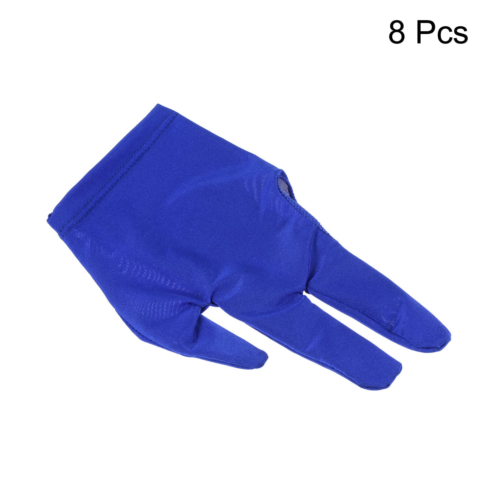 Lot De 10 Gants De Billard à 3 Doigts, Rouge, élasthanne Et Polyester, Antidérapants, Pour Droitiers Et Gauchers