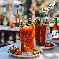 Vista 7 de Crystal Salsa picante de 12 onzas (paquete de 2) – Louisiana's Pure Hot Sauce, sabor original, baja en grasa, baja en sodio, perfecta