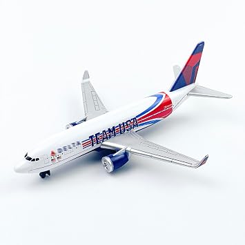 Airplane Model, Delta Aircraft N521DN Die-cast Metal Planes Suitable for Collection and Desktop Decor