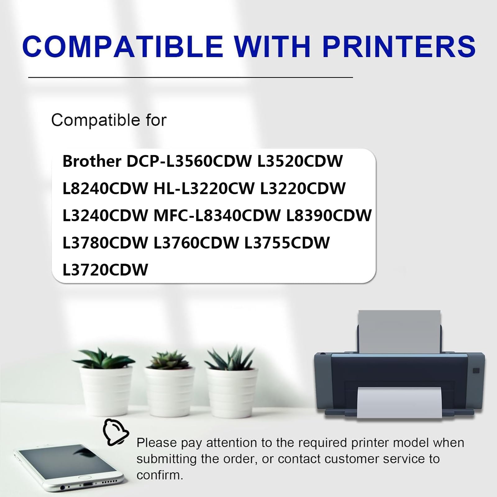 WT-229CL Bac de Récupération de Toner Haute Capacité pour Brother DCP-L3560CDW L3520CDW L8240CDW HL-L3220CW L3220CDW L3240CDW MFC-L8340CDW Imprimantes, Impression Haute Définition,Black
