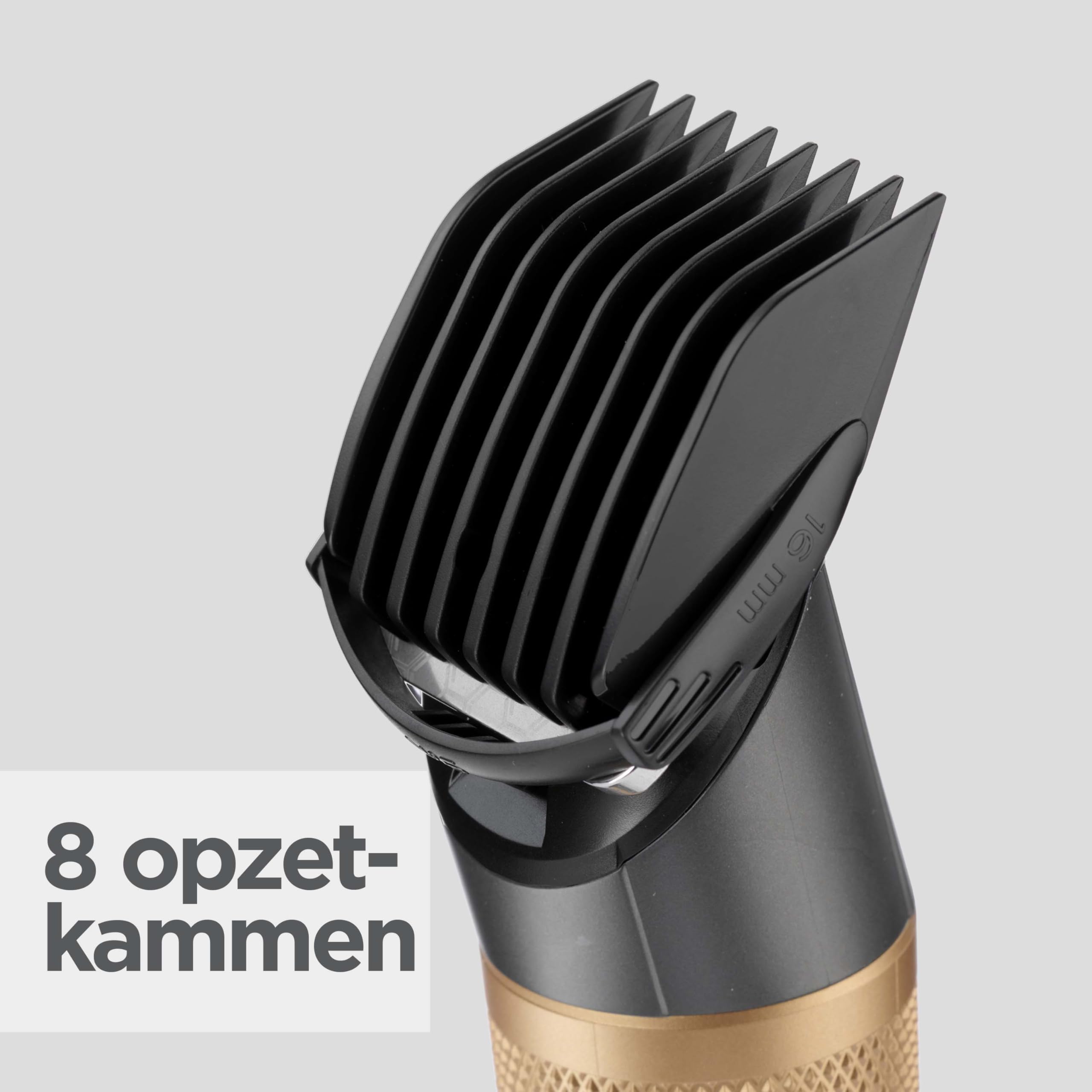 BaByliss Graphite Precision Haarschneider, 8 Kammführungen, 40 Schnittlängen, Kühl bleibende Graphit-Klinge, Lihitum-Ionen Akku, E987E