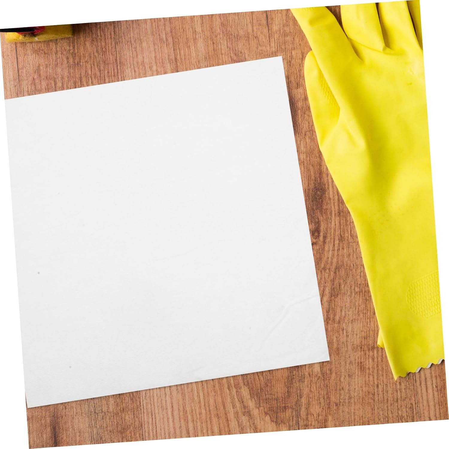 100pcs Microfiber Cleaning Cloths Industrial Wipes for Glasses Electronics Dusting White Static Polyester Fiber Rapid Absorption for Heavy Duty Use