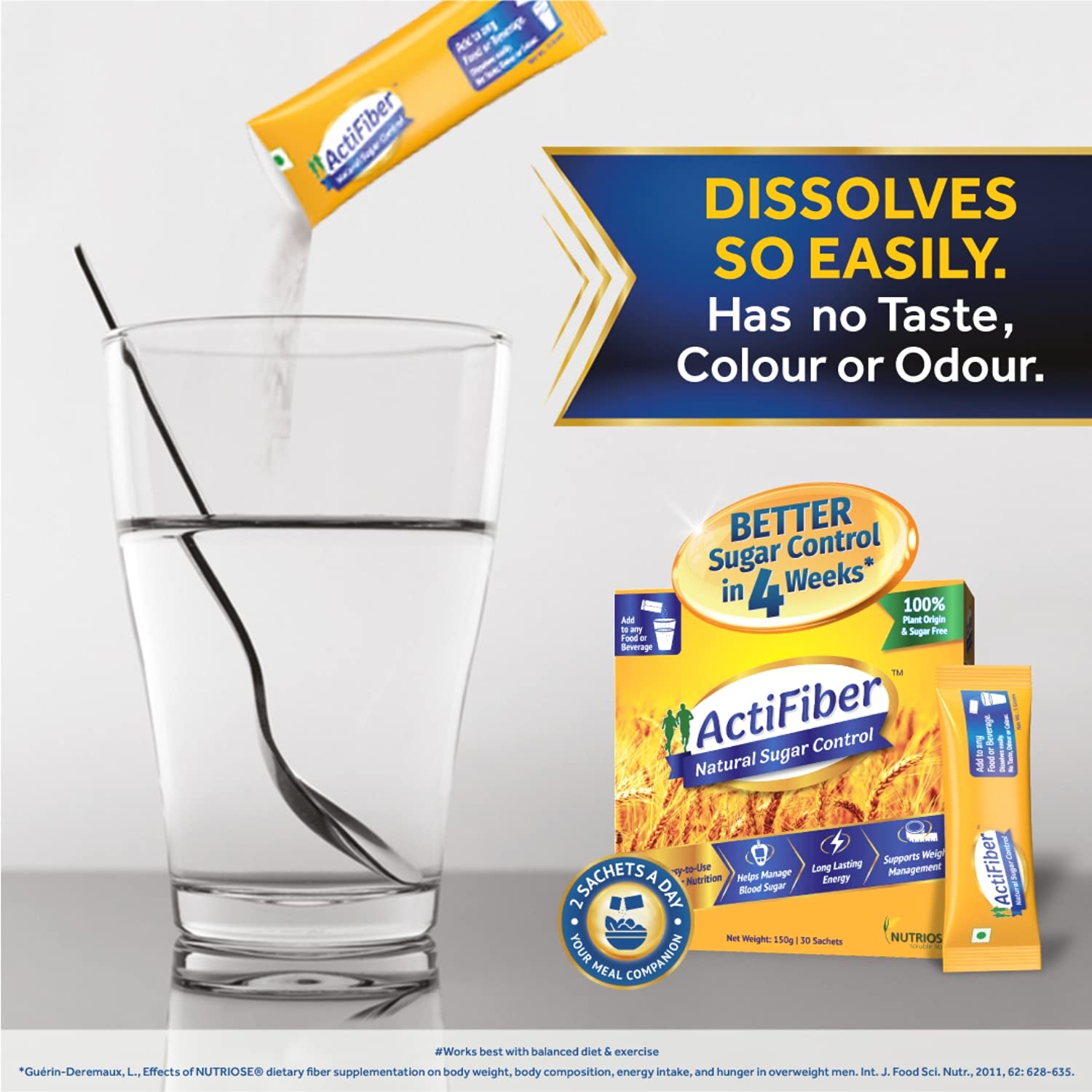 ActiFiber Natural Sugar Control Diabetes Care Diabetic Food Product