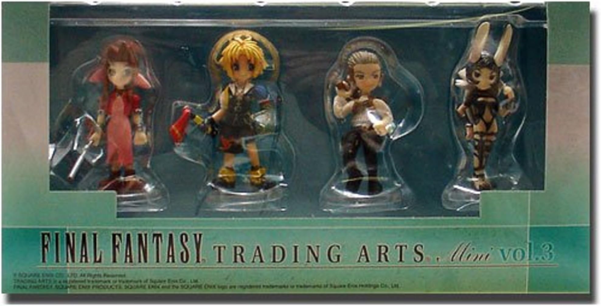 Trading Arts Vol 3 Mini Pvc Figure 4 Pack Aerith | Desertcart INDIA