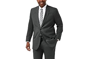 Haggar Suit Separates for Men: Classic Fit Suit Pants and Sport Coat Big & Tall